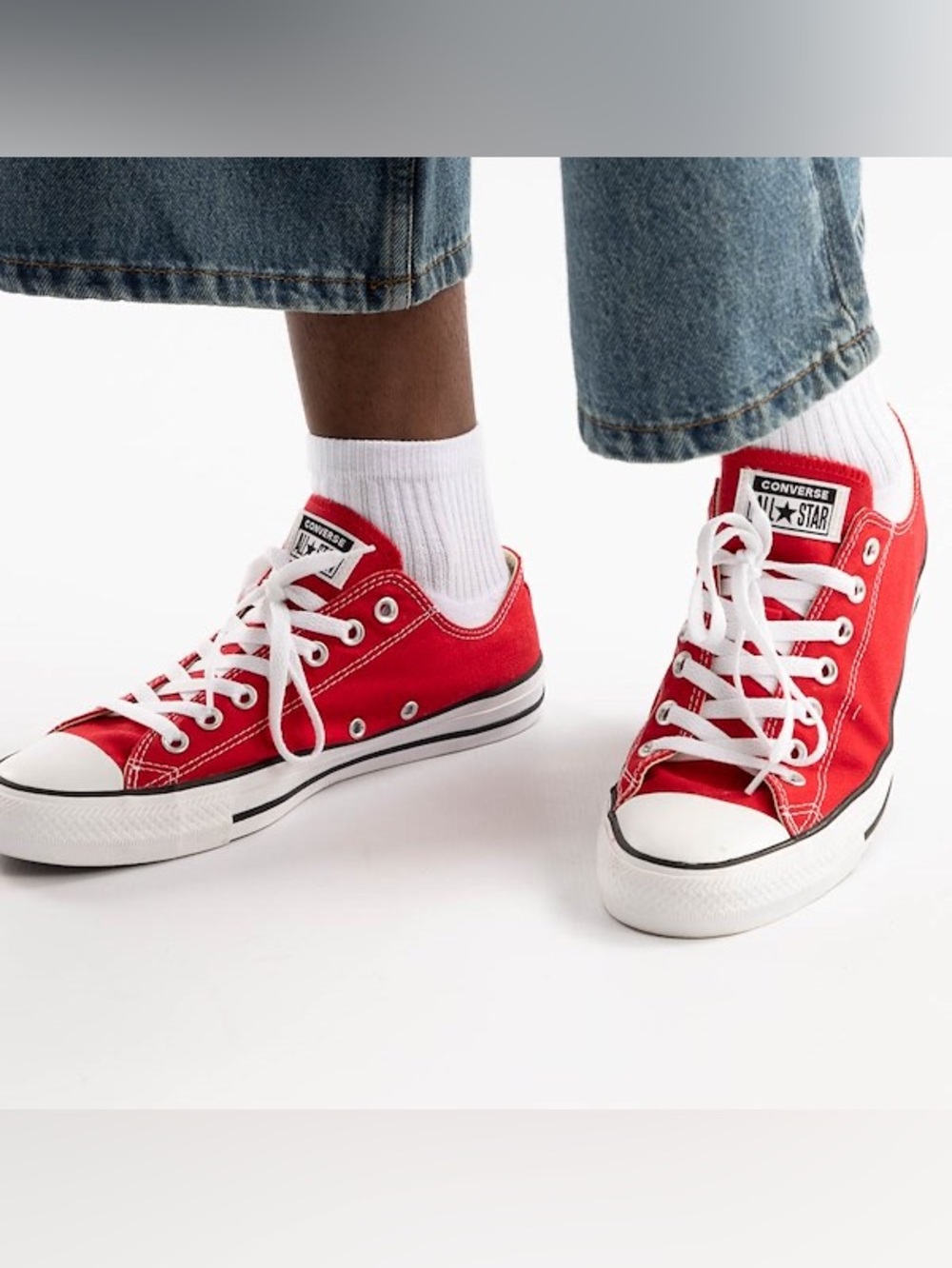 Men’s Converse Classic Red Low Top Sneakers